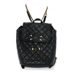 Caviar Quilted Small Filigree Backpack Black