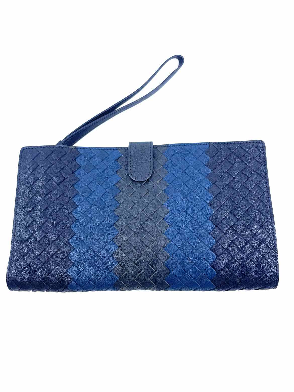 BOTTEGA VENETA Black Leather Intrecciato Bi-fold Wallet Wallet