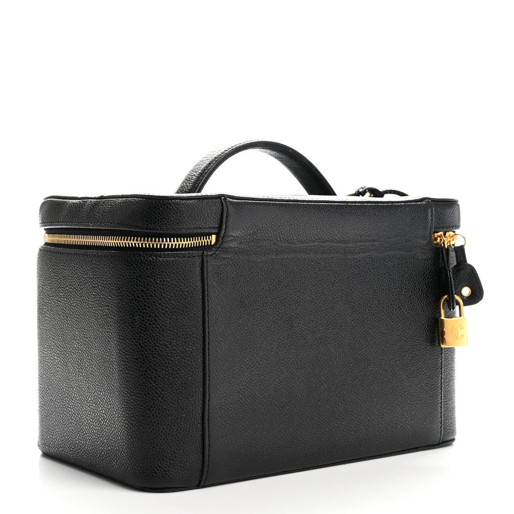 Caviar Timeless CC Vanity Case Black