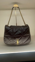 Yves Saint Laurent YSL Jamie Medium Brown Bag