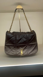 Yves Saint Laurent YSL Jamie Medium Brown Bag