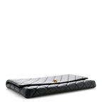 Aged Calfskin Quilted Reissue 2.55 Clutch Black