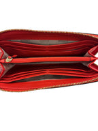 Wallet Designer By Michael Kors In Orange, Size:Large
