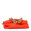 Calfskin The Pouch Chain Orange