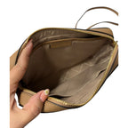 Crossbody Designer By Michael Kors In Cream, Size:Medium