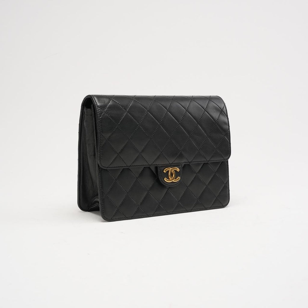 Chanel Flap Bag Small Lamb Black 2002