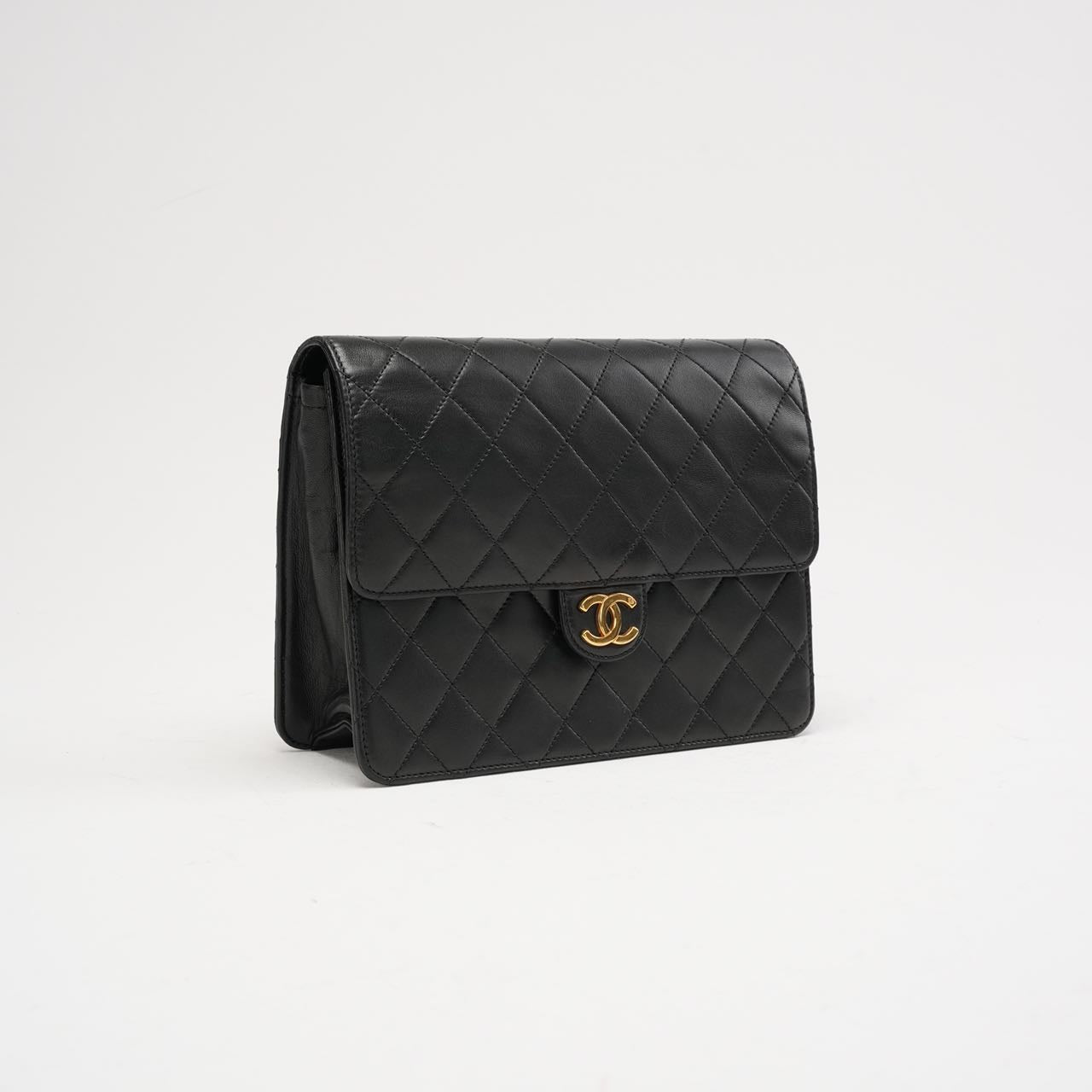 Chanel Flap Bag Small Lamb Black 2002