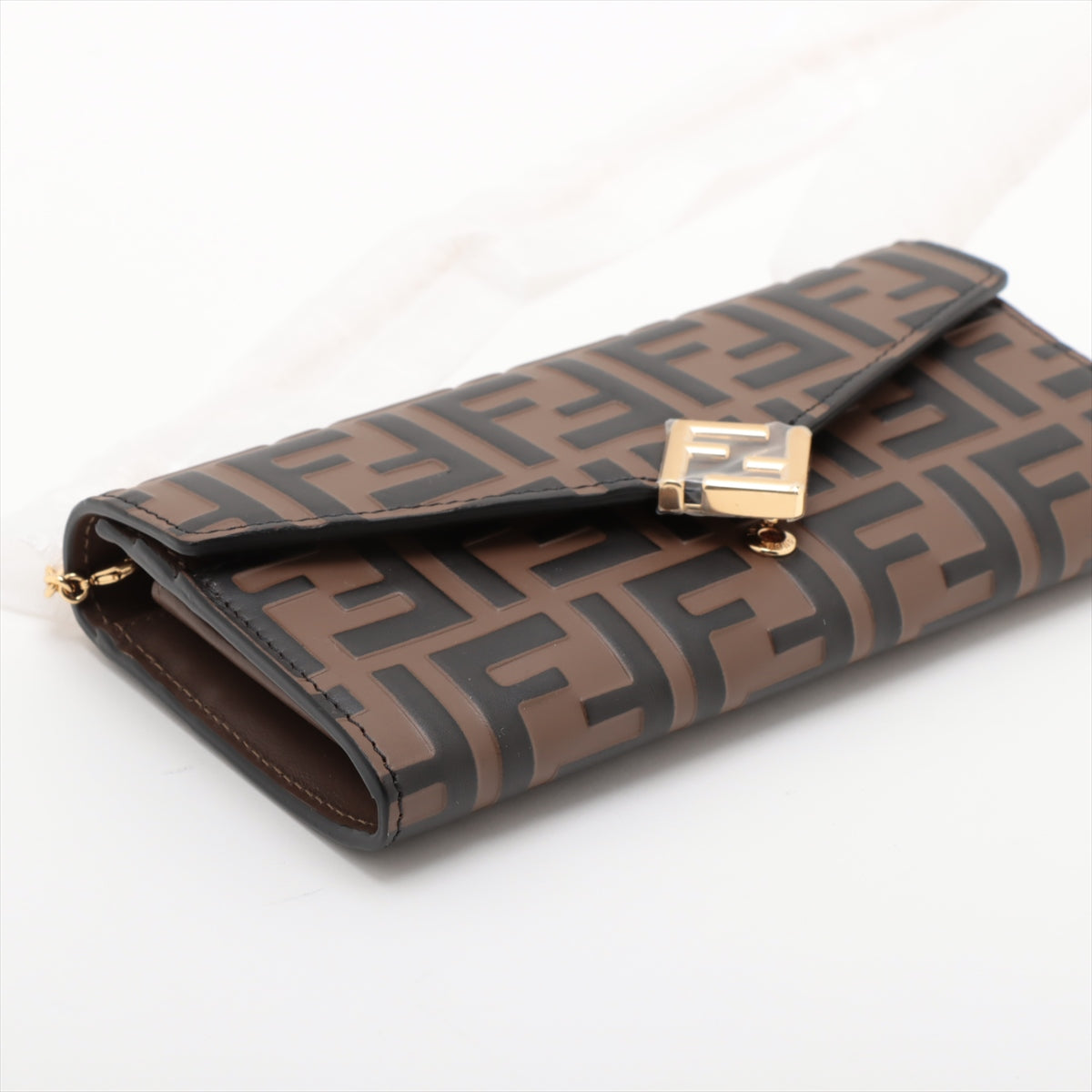 Fendi Zucca Wallet on Chain Bag