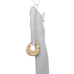 Nappa Mini Tubular Double Knot Porridge