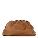 Smooth Butter Calf The Pouch Oversized Clutch Cammello