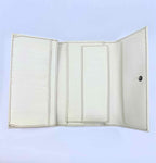 GUCCI Continental black, white Coated canvas Monogram Wallet