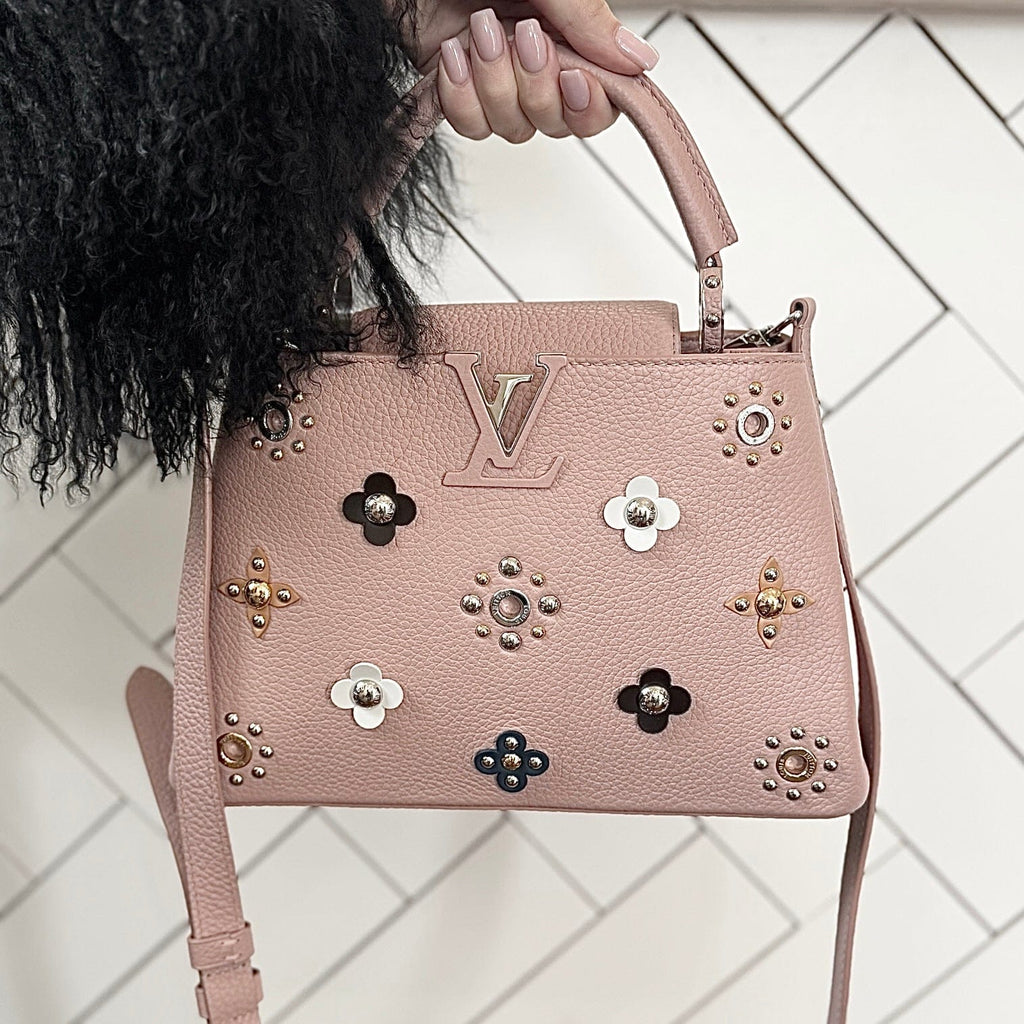 Louis Vuitton Taurillon Mechanical Flowers Capucines BB