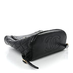 Caviar Quilted Small Filigree Backpack Black