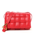 Nappa Maxi Intreccio Padded Cassette Crossbody Bag Firework