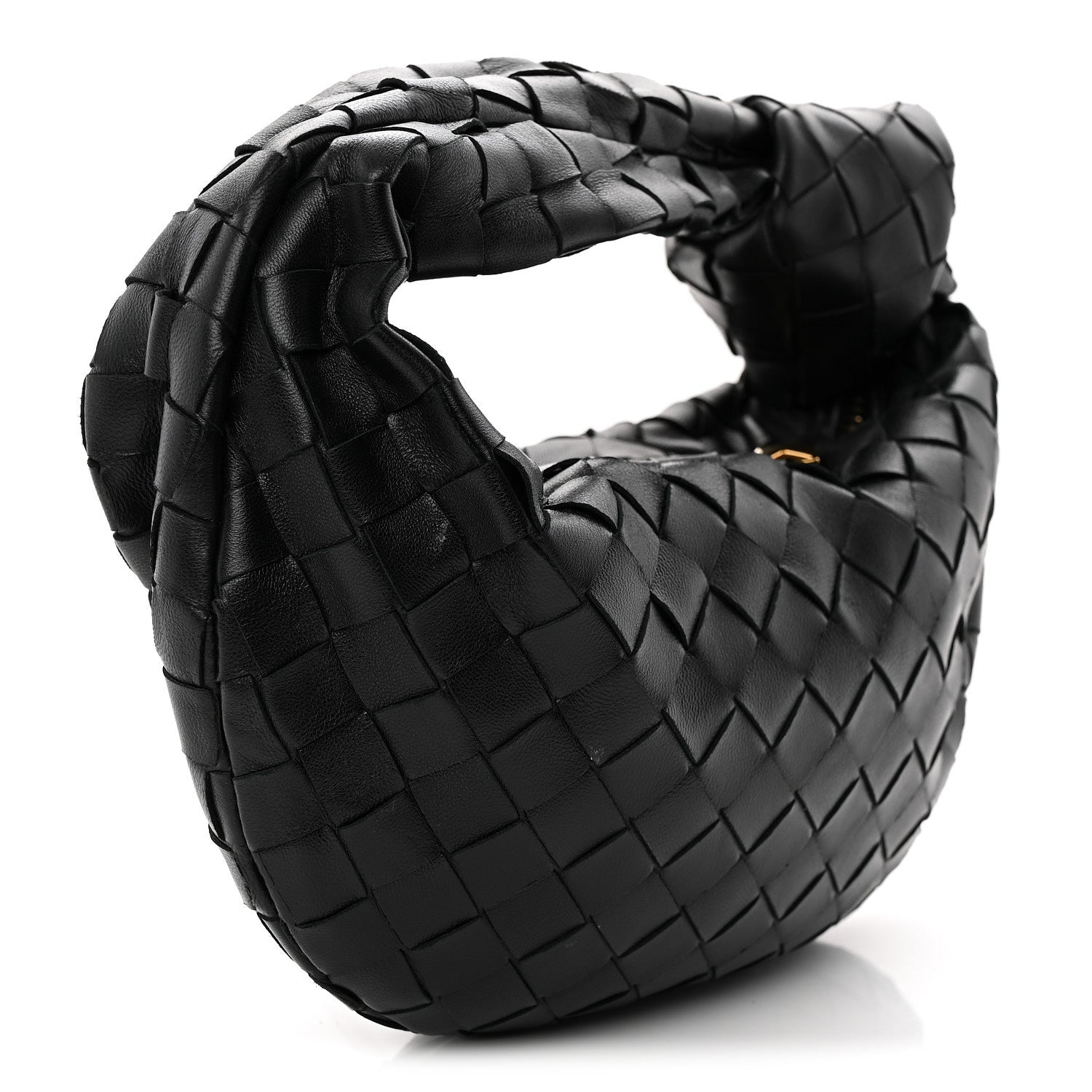 Nappa Intrecciato Mini Jodie Black