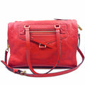LOUIS VUITTON Red Leather Handbag