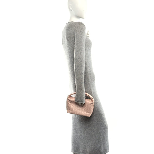 Calfskin Nappa Intrecciato Mini Wallace Bliss Washed
