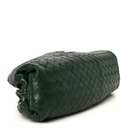 Nappa Maxi Intrecciato The Pouch Oversized Clutch Racing Green