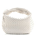 Nappa Intrecciato Teen Jodie Hobo White