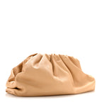 Smooth Butter Calf The Pouch Oversized Clutch Biscotto