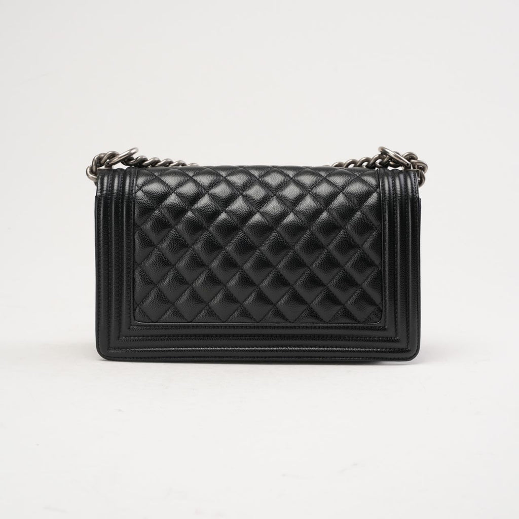 Chanel Medium Le Boy Bag Lamb Black 2020