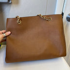 Handbag Designer By Michael Kors In Brown, Size:Medium