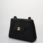 Chanel Vintage Silk Rope Mini Kelly Flap Bag 24K Gold Hardware 1997 Woven