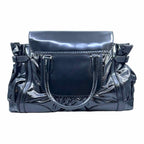GUCCI Black Patent Leather Handbag