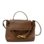 Silky Calfskin Small Ciao Ciao Nocciola