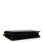Lambskin Quilted CC Clutch On Chain Black