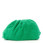 Sponge Fabric The Pouch Clutch Grass