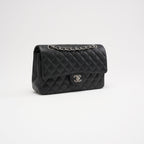 Chanel Classic Medium Double Flap Bag Black Caviar-leather 2010