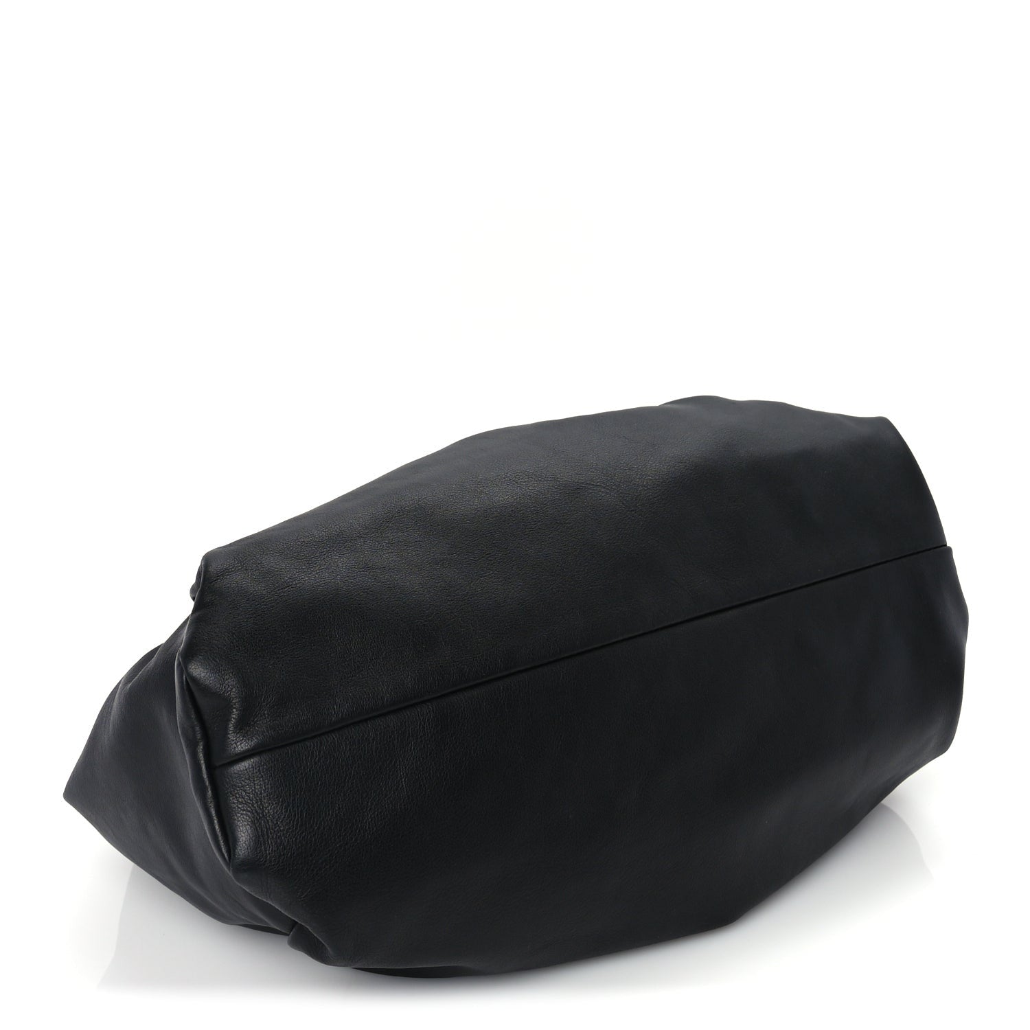 Smooth Butter Calfskin Small The Shoulder Pouch Black