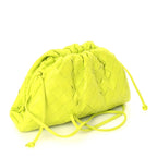 Nappa Intrecciato The Mini Pouch  Kiwi
