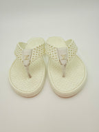 Sandals Luxury Designer By Louis Vuitton In White, Size:5
