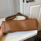 Handbag Designer By Michael Kors In Brown, Size:Medium