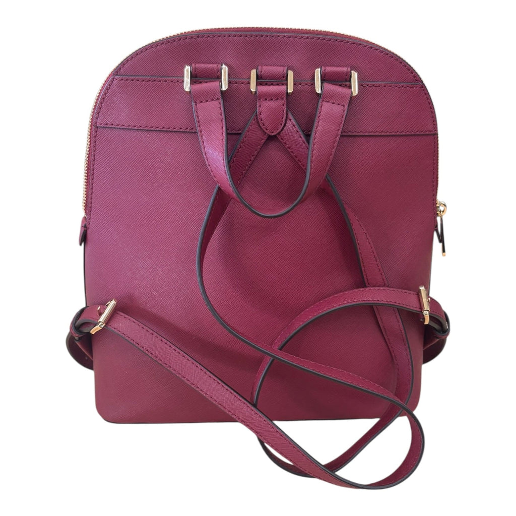 Backpack Designer By Michael Kors In Maroon, Size:Large
