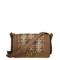 Chanel Le Boy Bag Limited Edition 15C Paris Dubai Small Metallic Gold