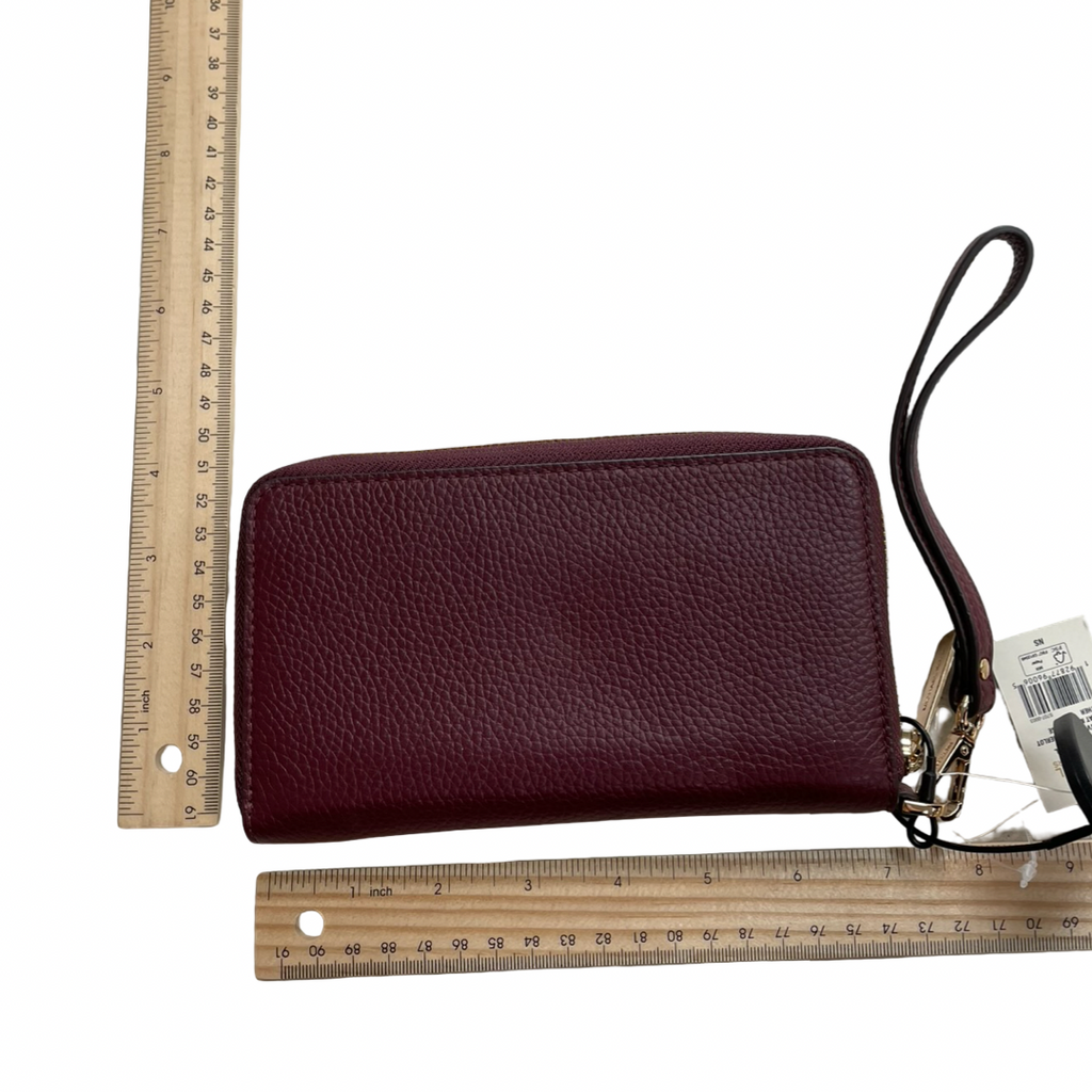 Wristlet Designer By Michael Kors In Maroon, Size:Medium