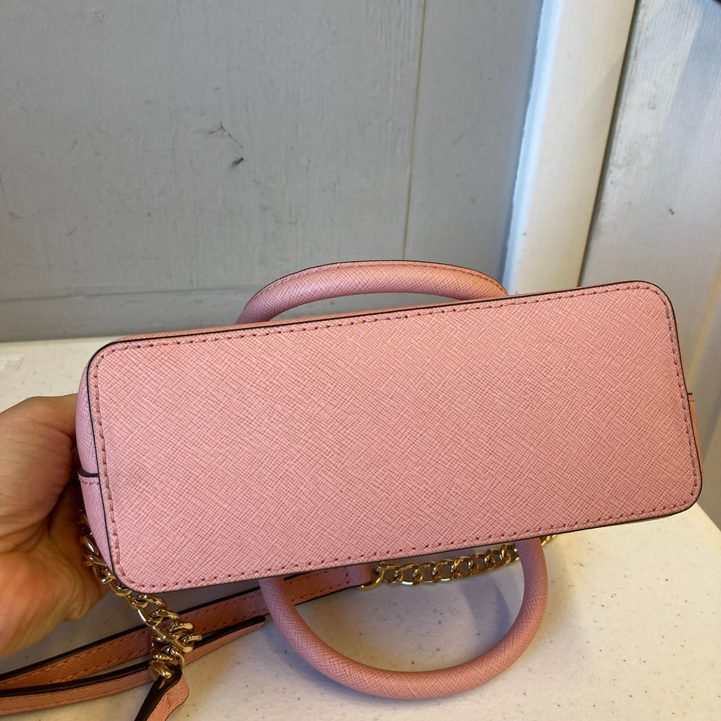 Crossbody Designer By Michael Kors In Pink, Size:Small