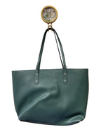 Handbag Designer By Coach In Green, Size:Large