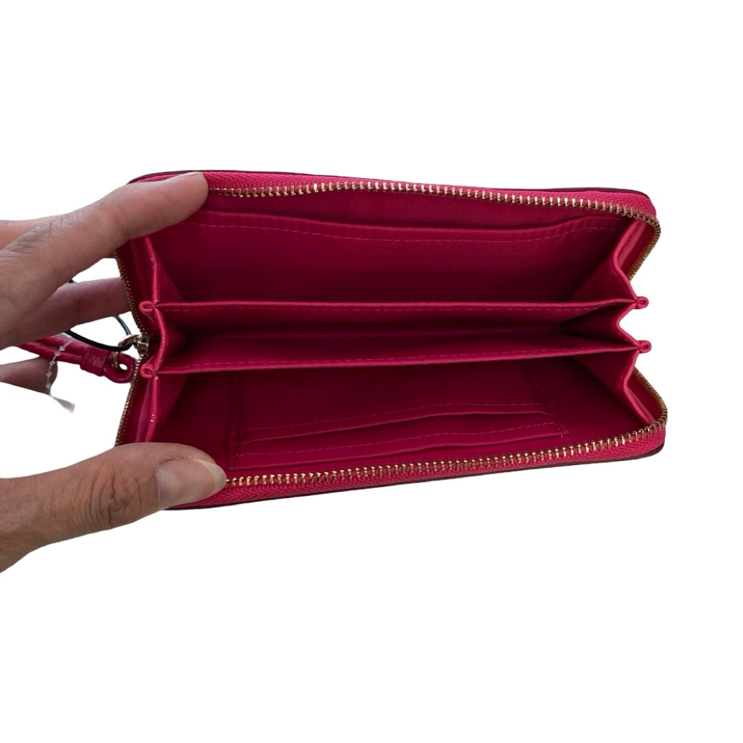 Wallet Designer By Coach In Pink, Size:Small