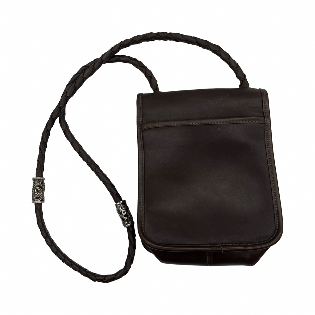 Crossbody Leather By Brighton In Brown, Size:Small