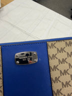 Wristlet Designer By Michael Kors In Blue, Size:Medium