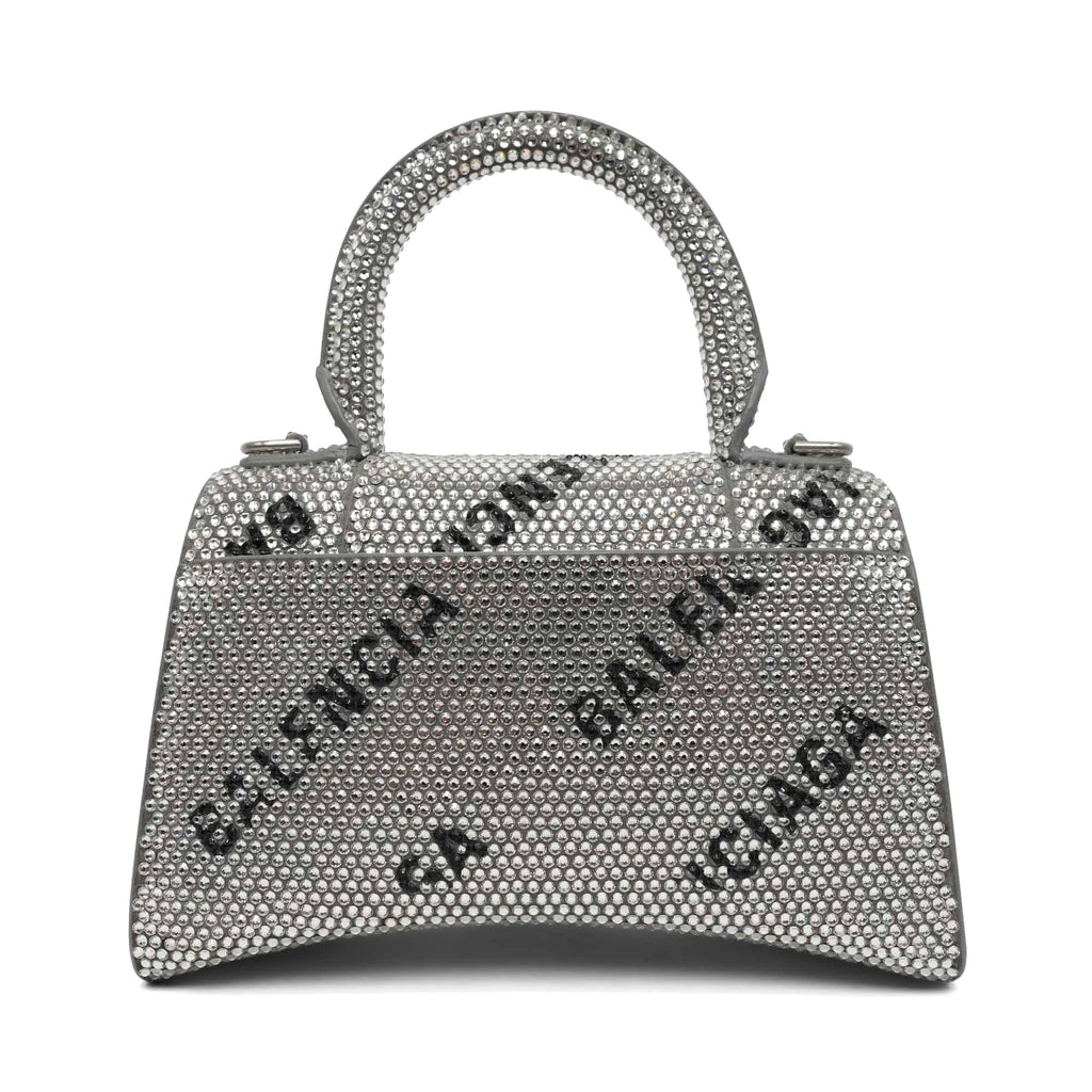 Balenciaga 'Hourglass Mini Crystal' Handbag