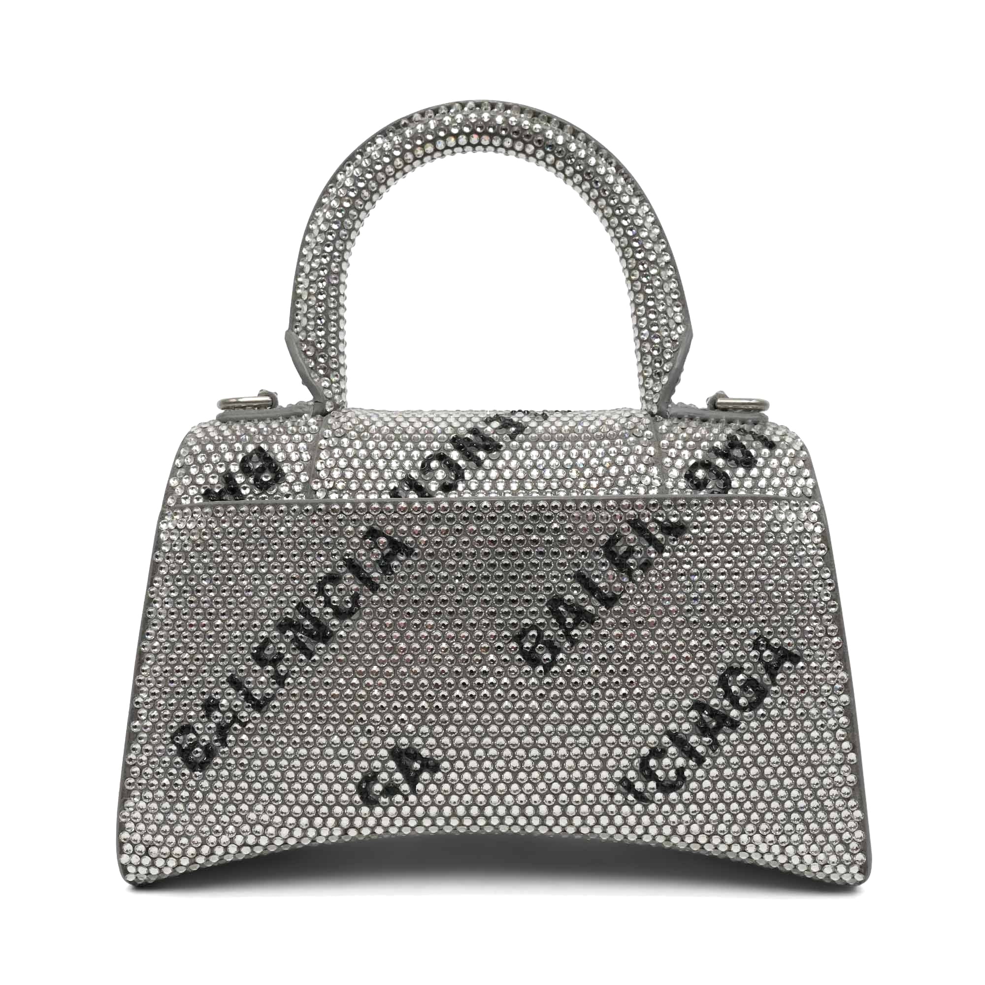Balenciaga 'Hourglass Mini Crystal' Handbag