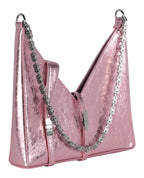 Givenchy Womens Small Metallic Cut Out Shoulder Bag