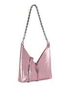 Givenchy Womens Small Metallic Cut Out Shoulder Bag