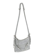 Givenchy Womens Mini Voyou Satin And Strass Shoulder Bag