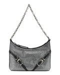 Givenchy Womens Voyou Party Shoulder Bag In Satin And Strass